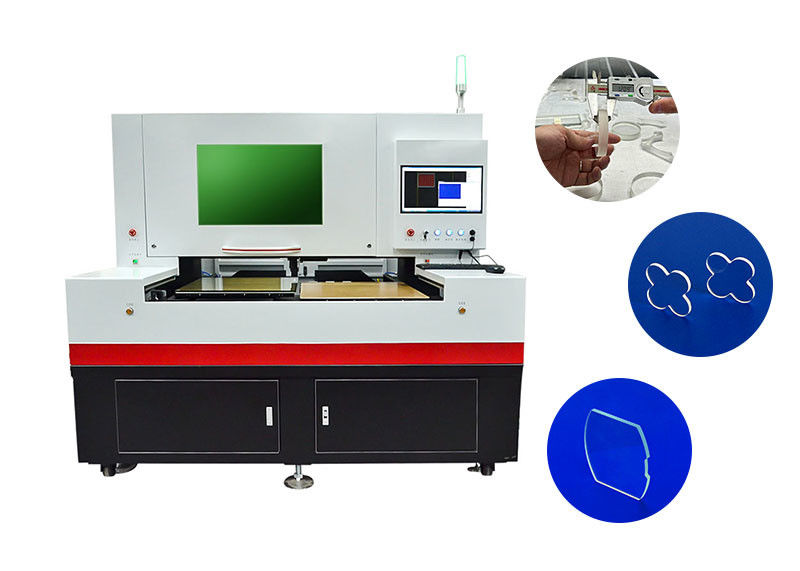 50HZ / 60HZ Laser Glass Cutting Machine 0-500mm/s Cutting Speed