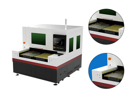 60W 80W Automatic Laser Cutting Machine Glass For Electronic Chip Glass Sapphire