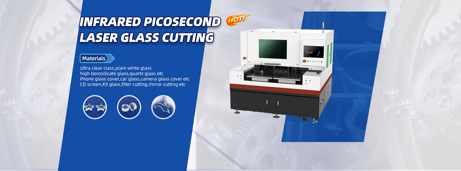 qualità Macchine per il taglio del vetro a laser fabbrica