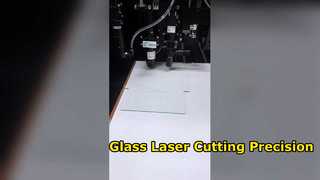 Taglio laser vetro verde 3mm per forme irregolari
