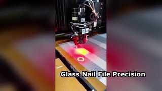Lima per unghie da 3 mm, taglio laser del vetro