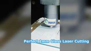 Taglio laser vetro polarizzatore laminato da 1 mm