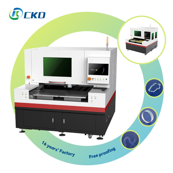 Automated Cutting  cnc accuracy ±0.01mm Laser Mirror and Glass Cutting System