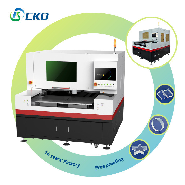 Speed 1064nm Laser Glass Cutting Machine Precision Splitting Power 150W Linear Guide TPI