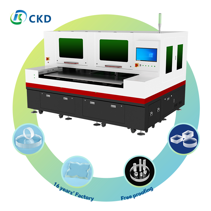 3500kg Laser Glass Cutting Machine with Linear Speed Up To 1000mm/s and Advanced Safety Features Laser Safety Windows