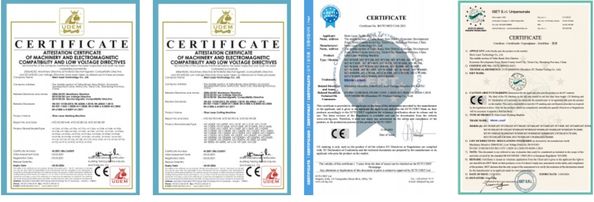 Porcellana Shandong Regiant CNC Equipment Co.,Ltd Certificazioni